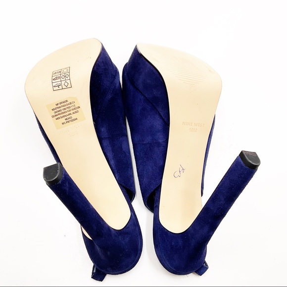 🆕 {Nine West} Valorie Slingback Peep-Toe Pumps - Picture 11 of 16